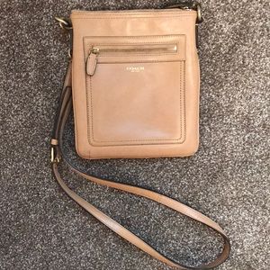 Coach Tan Crossbody